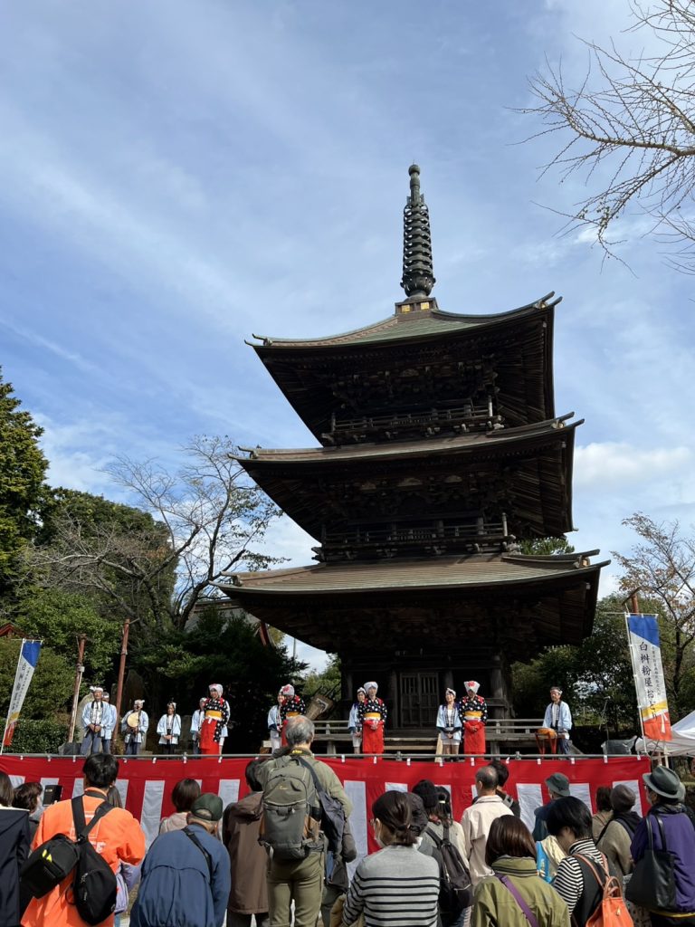 埴輪祭での白桝粉屋おどり